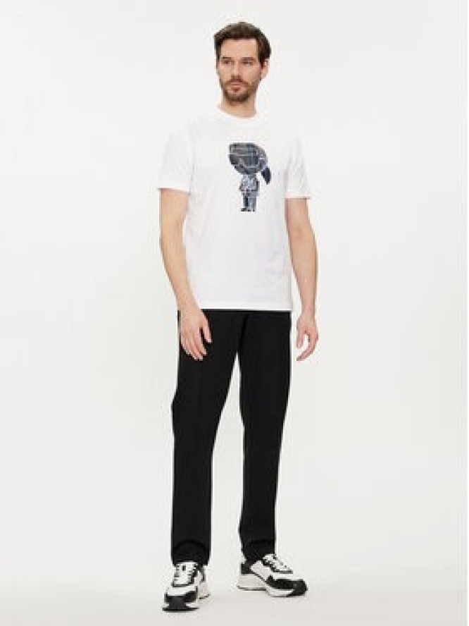 KARL LAGERFELD T-Shirt 755424 542241 Biały Regular Fit