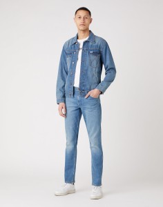 MĘSKIE SPODNIE JEANSOWE WRANGLER GREENSBORO HEMPTOWN W15QC427P