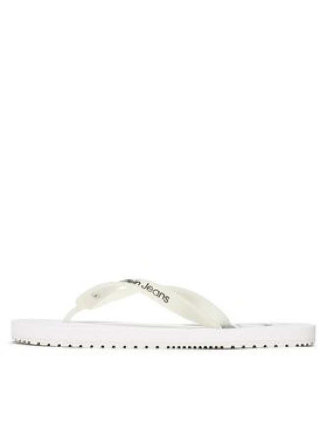 Calvin Klein Jeans Japonki Beach Sandal Monogram Tpu YM0YM00838 Biały