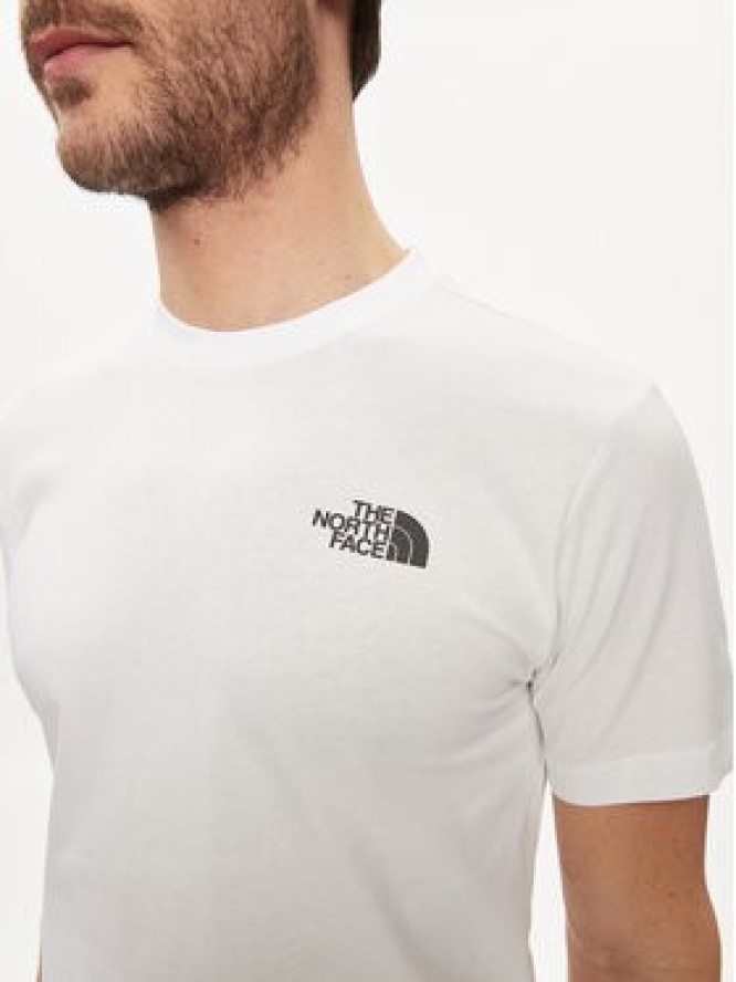 The North Face T-Shirt Redbox NF0A87NP Biały Regular Fit