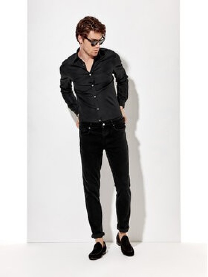 Rage Age Koszula BlackJack Czarny Slim Fit