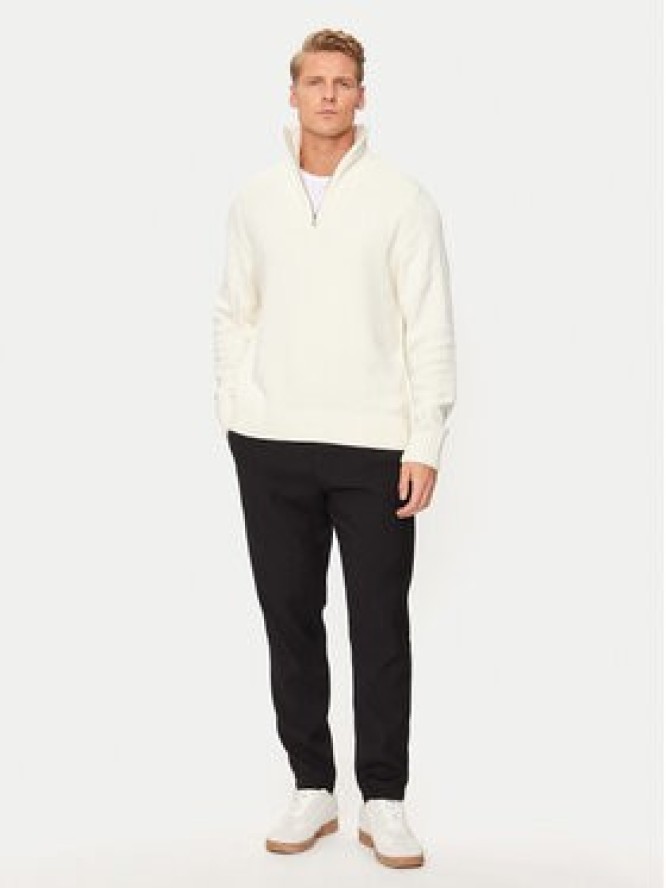 Jack&Jones Sweter Frederiksberg 12262055 Écru Loose Fit