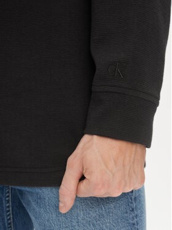 Calvin Klein Jeans Bluza Instit J30J323493 Czarny Regular Fit