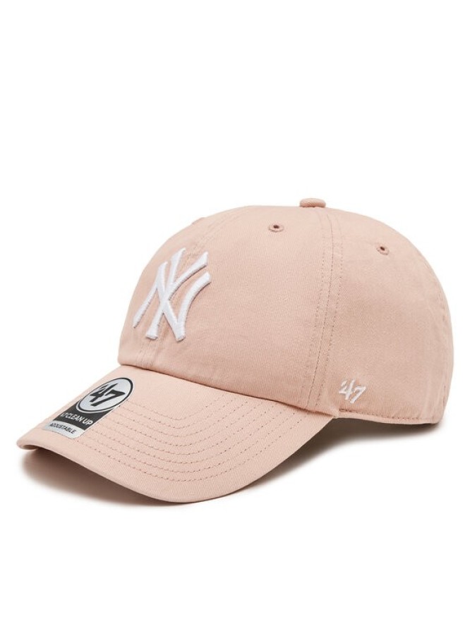 47 Brand Czapka z daszkiem Mlb New York Yankees '47 Clean Up W/ No Loop Label B-NLRGW17GWS-DVA Pomarańczowy