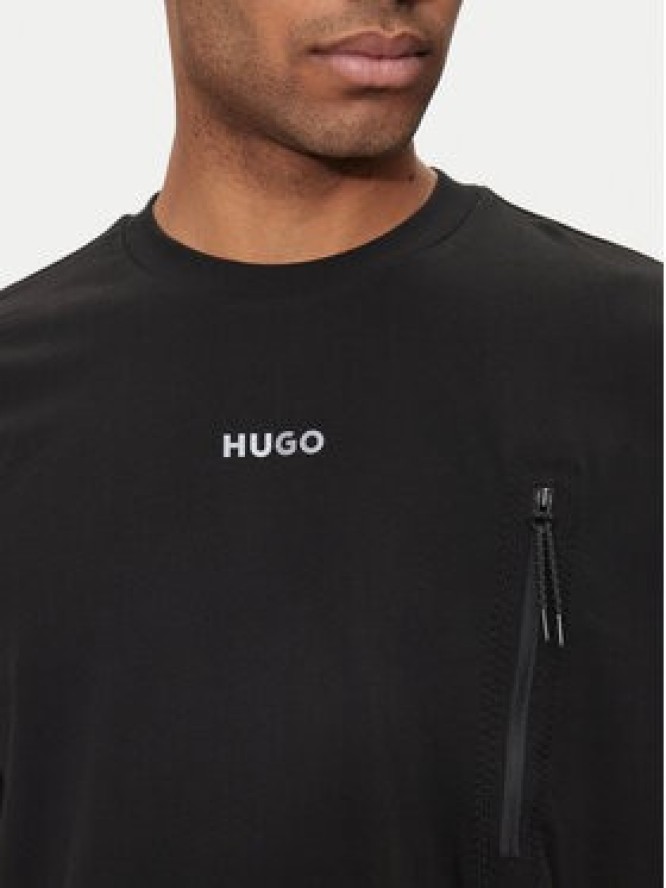 Hugo T-Shirt Doforesto 50516681 Czarny Oversize
