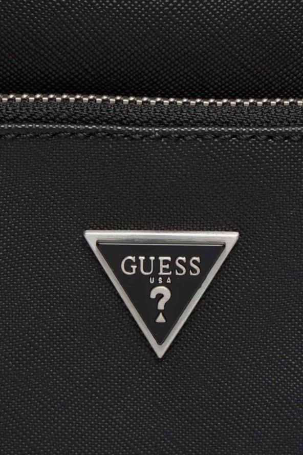 GUESS Mała czarna saszetka Milano