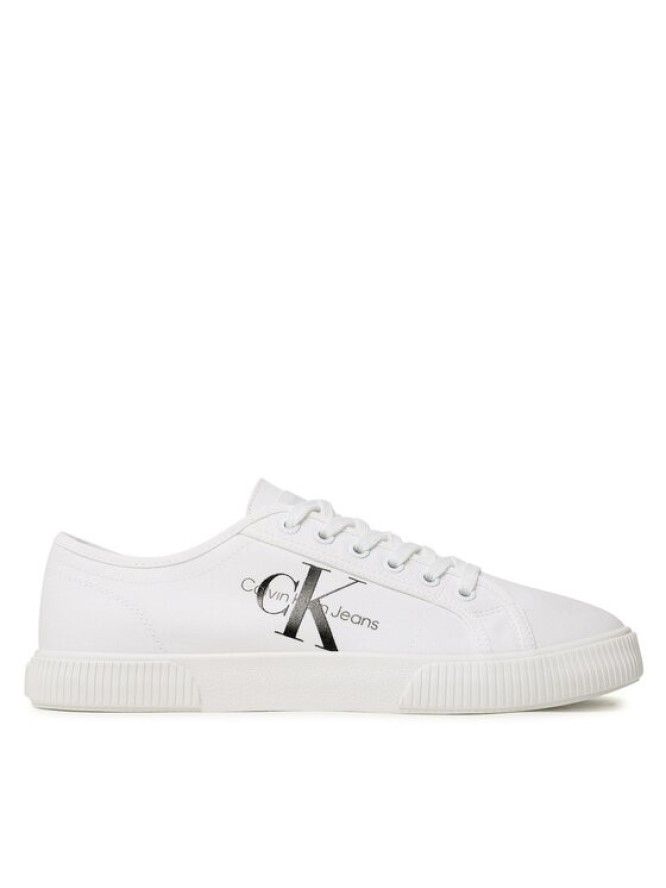 Calvin Klein Jeans Tenisówki Essential Vulcanized 1 YM0YM00306 Biały