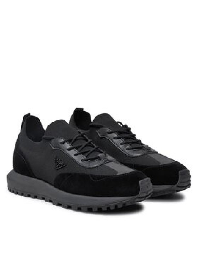 Emporio Armani Sneakersy X4X659 XR105 Czarny