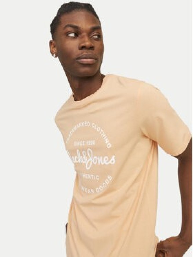 Jack&Jones T-Shirt Forest 12247972 Pomarańczowy Standard Fit