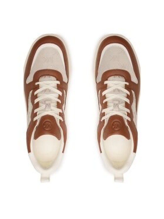 MICHAEL Michael Kors Sneakersy Baxter Lace Up 42S3BAFS1Y Brązowy