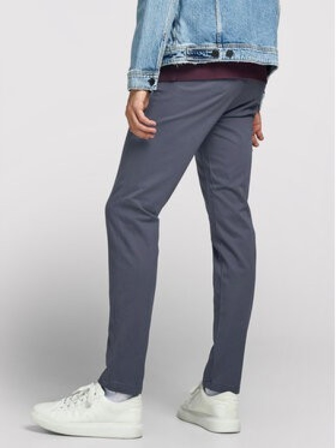 Jack&Jones Chinosy Jjimarco Jjbowie 12176042 Szary Slim Fit