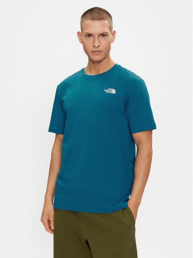 The North Face T-Shirt Redbox NF0A87NV Niebieski Regular Fit