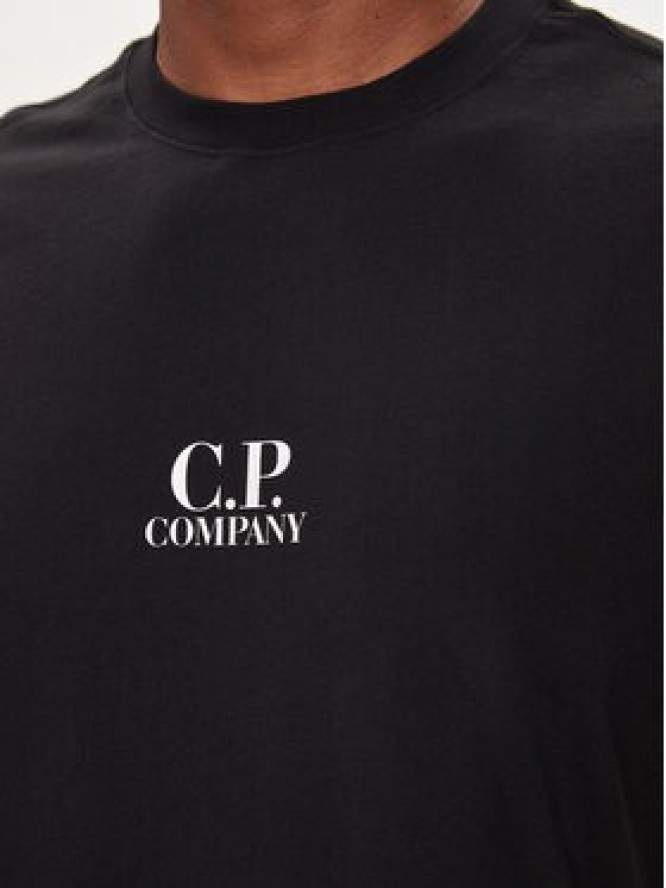 C.P. Company T-Shirt 17CMTS167A005100W Czarny Regular Fit