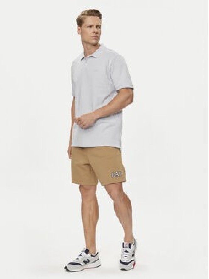 Gap Szorty sportowe 866764-00 Khaki Regular Fit