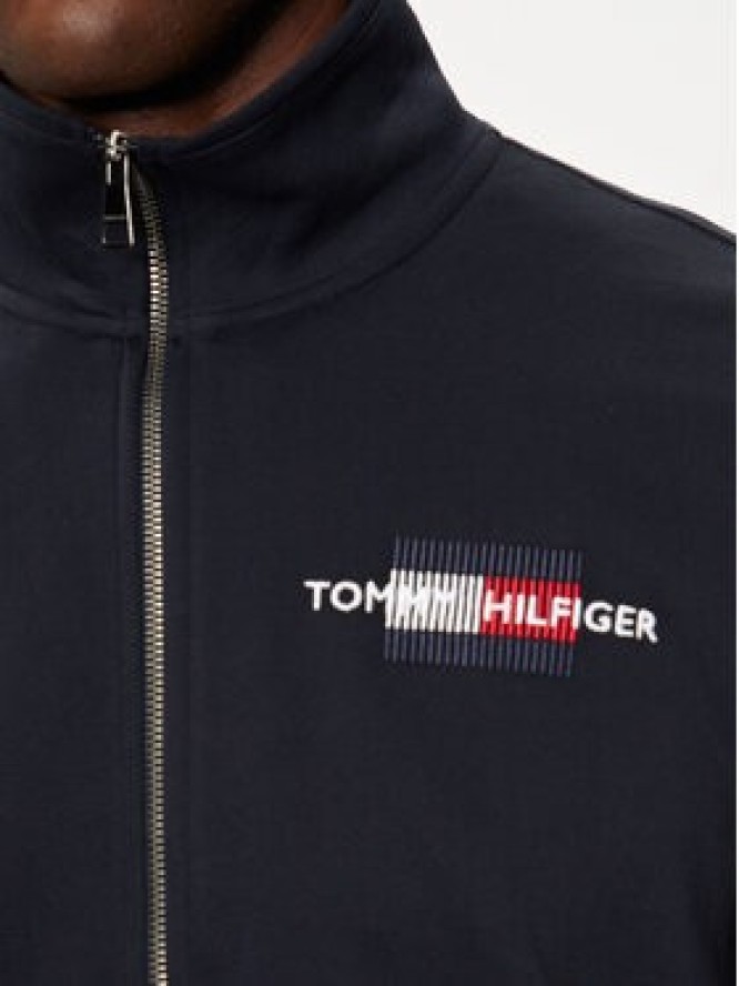 Tommy Hilfiger Bluza MW0MW35539 Granatowy Regular Fit