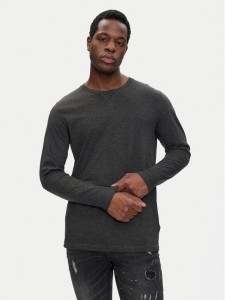 Brave Soul Longsleeve MLT-69PRAGUEM Szary Regular Fit