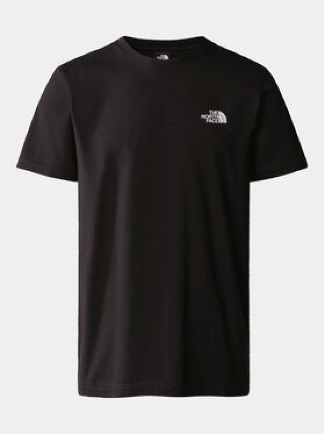 The North Face T-Shirt Simple Dome NF0A87NG Czarny Regular Fit