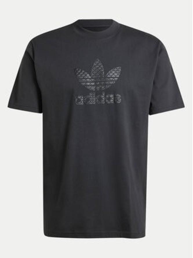 adidas T-Shirt Mono IZ2527 Czarny Regular Fit