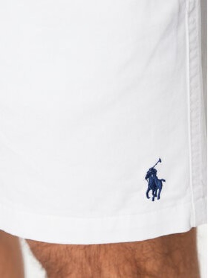 Polo Ralph Lauren Szorty materiałowe 710644995042 Biały Regular Fit