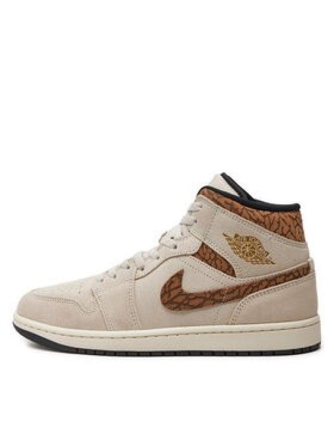 Nike Sneakersy Air Jordan 1 Mid Se DZ4129 102 Beżowy