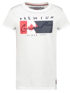 Canadian Peak Koszulka "Jarnesseak" w kolorze białym rozmiar: S