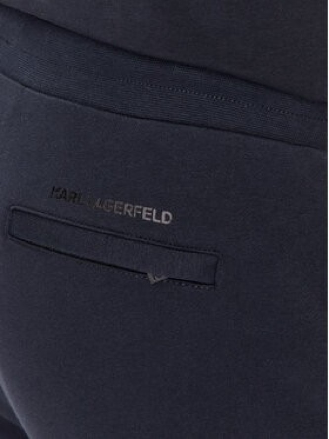 KARL LAGERFELD Spodnie dresowe 705896 500900 Granatowy Regular Fit