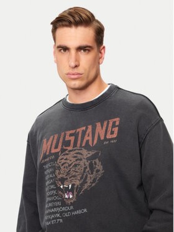 Mustang Bluza Auburn 1015638 Czarny Oversize