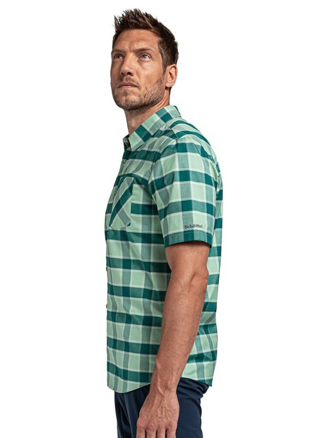 Schöffel Koszula "Elmoos" w kolorze zielonym rozmiar: 52