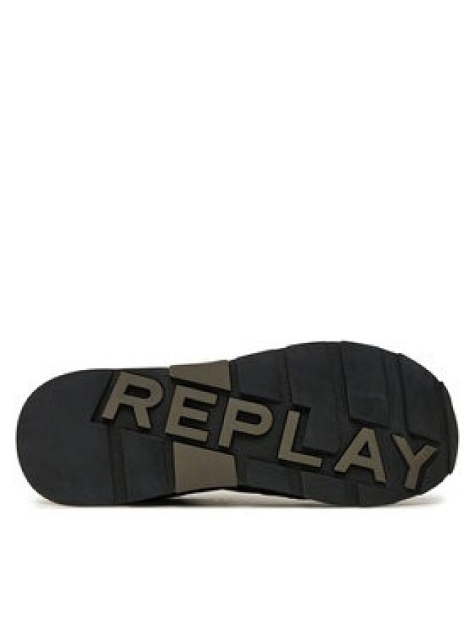 REPLAY Sneakersy Arthur Street Lace-Up Sneakers GMS68.000.C0089S Szary