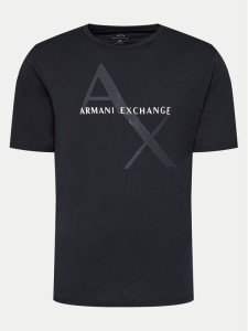 Armani Exchange T-Shirt 8NZT76 Z8H4Z 1510 Granatowy Regular Fit