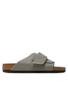 Birkenstock Klapki Kyoto Lenb 1024502 Szary