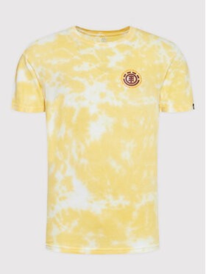 Element T-Shirt Seal BP TD C1SSJ7 Żółty Regular Fit