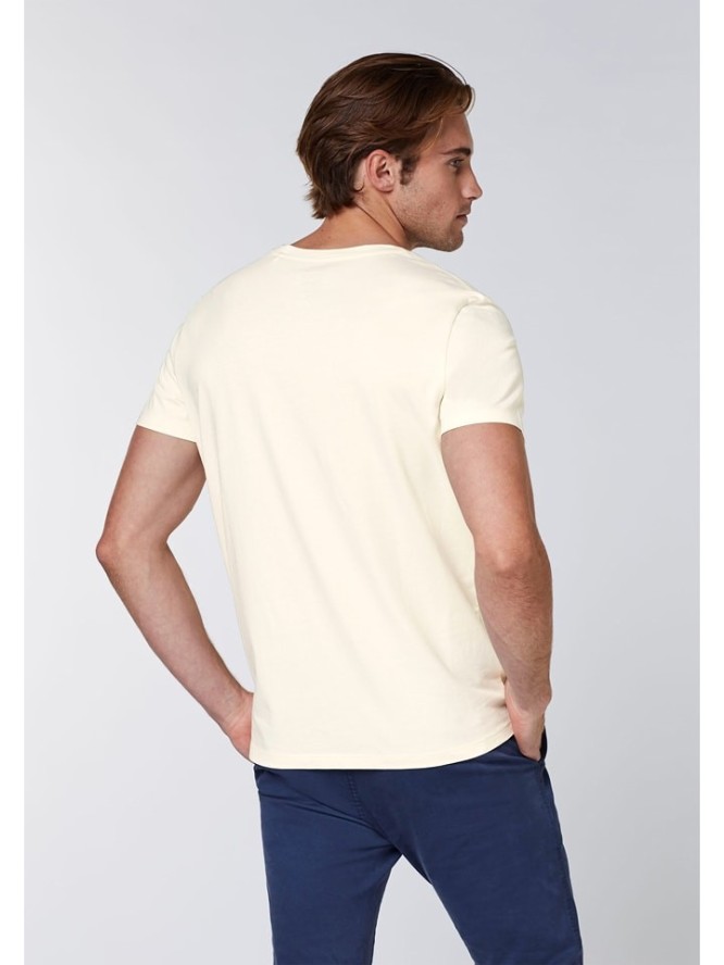 Chiemsee Koszulka "MBRC" w kolorze kremowym rozmiar: L
