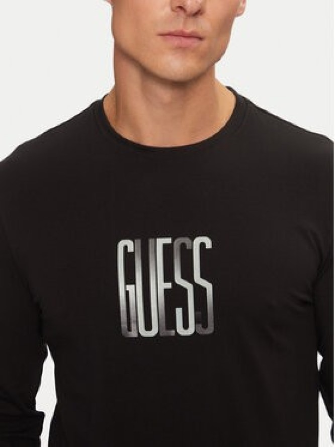 Guess Longsleeve M4BI34 J1314 Czarny Slim Fit