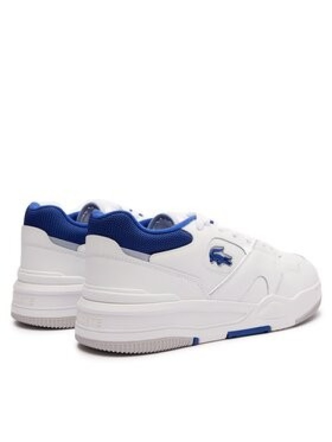 Lacoste Sneakersy Lineshot Contrasted Collar 747SMA0061 Biały