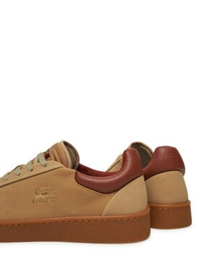 Lacoste Sneakersy Baseshot Premium 748SMA0007 Brązowy