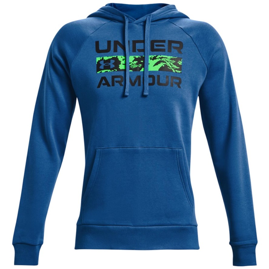 Bluza dresowa sportowa męska Under Armour Rival Fleece Signature Hoodie