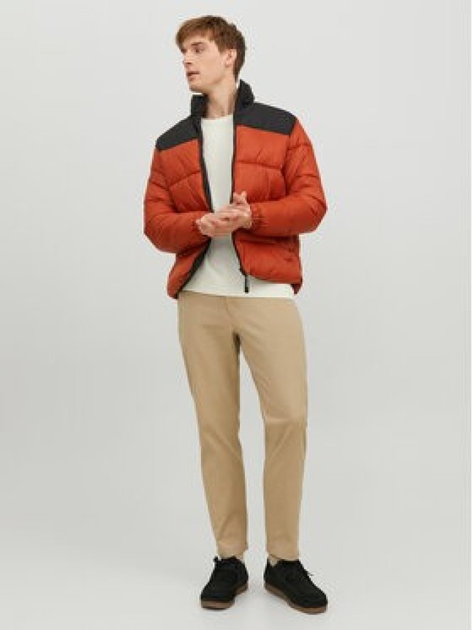 Jack&Jones Kurtka puchowa 12235860 Pomarańczowy Regular Fit