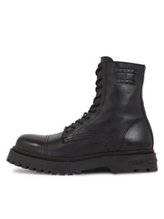 Tommy Jeans Trzewiki Tjm Casual Boot EM0EM01244 Czarny