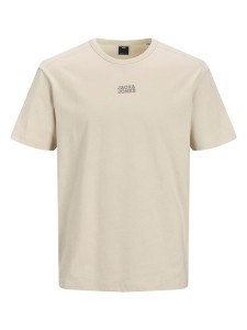 Jack & Jones Koszulka "Classic" w kolorze beżowym rozmiar: M