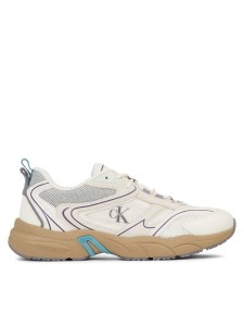 Calvin Klein Jeans Sneakersy Retro Tennis Su-Mesh Wn YM0YM00589 Biały