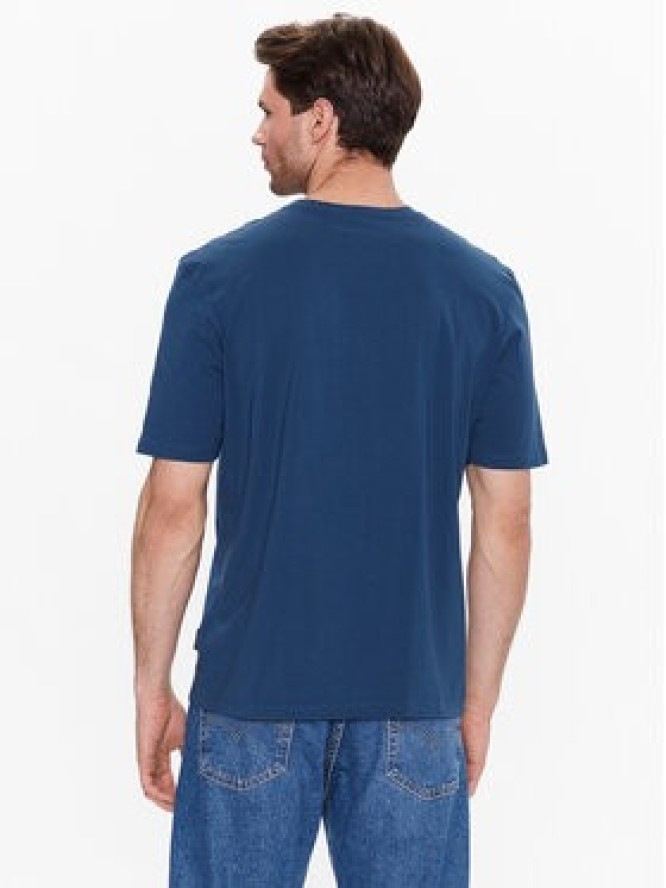 Sisley T-Shirt 3096S101J Niebieski Regular Fit