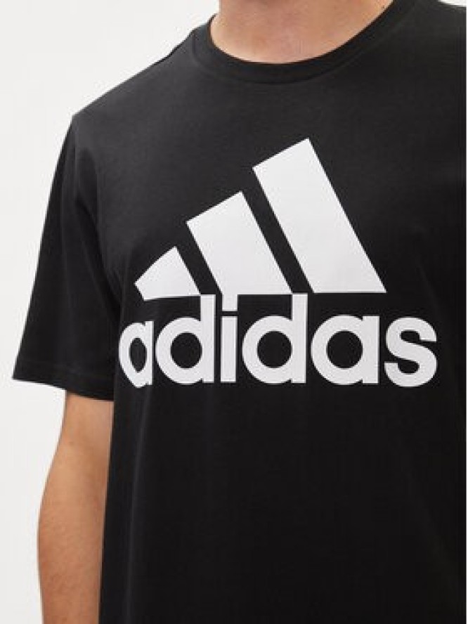 adidas T-Shirt Essentials Single Jersey Big Logo T-Shirt IC9347 Czarny Regular Fit