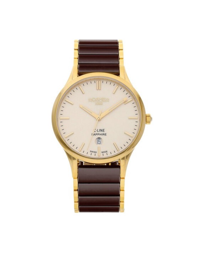 Roamer Zegarek C-Line 658833 48 35 63 Brązowy