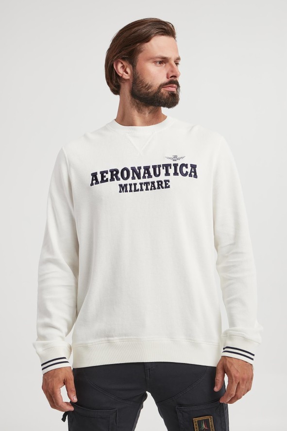 Bluza męska crewneck AERONAUTICA MILITARE