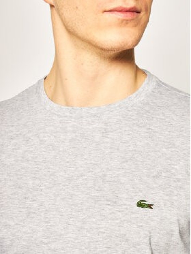 Lacoste T-Shirt TH6709 Szary Regular Fit