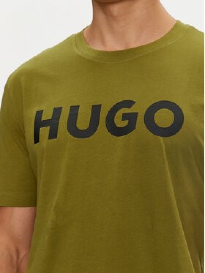Hugo T-Shirt Dulivio 50467556 Zielony Regular Fit