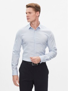 Calvin Klein Koszula K10K112301 Błękitny Slim Fit