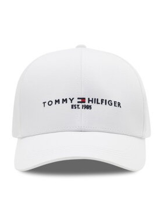 Tommy Hilfiger Czapka z daszkiem Th Established Cap AM0AM07352 Biały