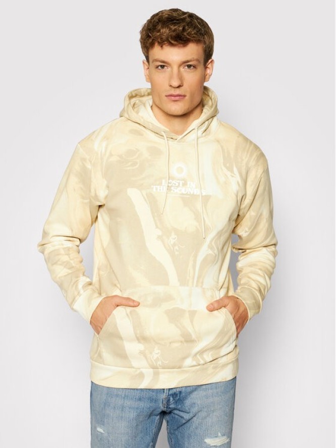 Jack&Jones Bluza Marble 12195334 Żółty Relaxed Fit